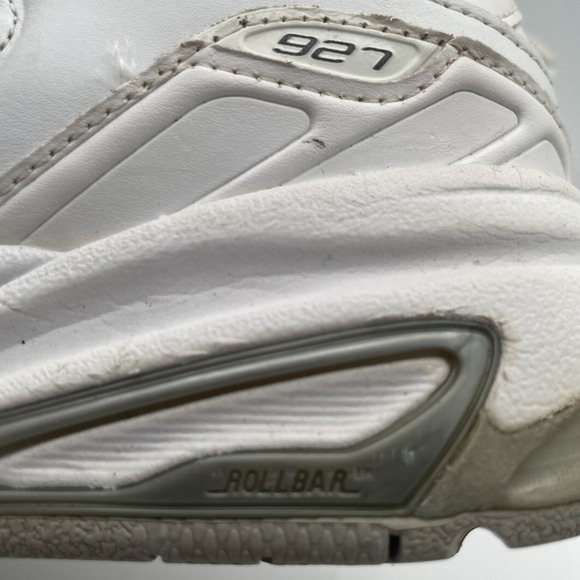 New Balance 927  Women's White Leather Abzorb SBS‎ Walking Comfort Shoes Sz 11 - Picture 8 of 10